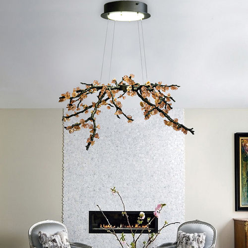 Lustre classique - ALMOND TREE - BOHEME DESIGN - en verre / en métal / 1 ampoule