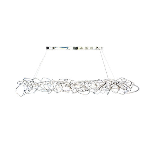Lustre contemporain - MESH - BOHEME DESIGN - en métal / 5 ampoules / professionnel