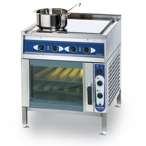 Cuisinière électrique - 3752018 - Metos - professionnelle / 4 foyers / 1 four