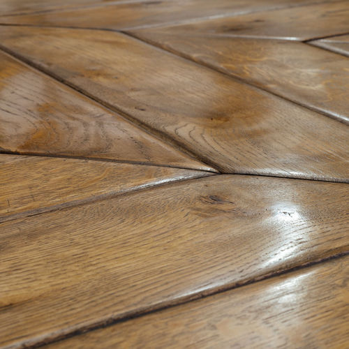 Parquet contrecollé - HAND-WORN TREATMENT - Parchettificio Toscano Srl - huilé / à coller