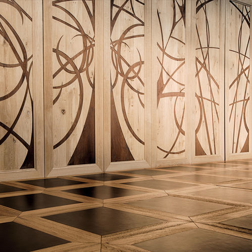 Panneau décoratif d'ameublement - BOISERIE - Parchettificio Toscano Srl - mural / durable / en bois