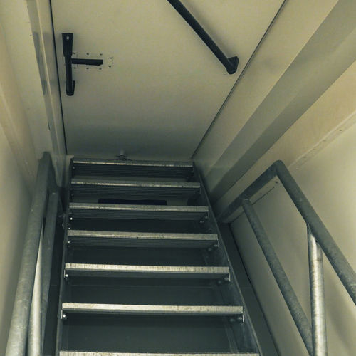 Échelle pour trappe de toit - Fixed Stairs - Staka - fixe / en aluminium / industrielle