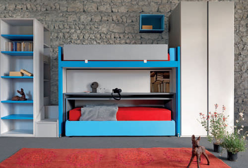 Lit mezzanine - COOL 20 - Mob. Granzotto - contemporain / pour enfant / pour garçon