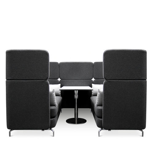 Canapé contemporain - W-LOUNGE - Wagner - Eine Marke der Topstar GmbH - en laine / en cuir / avec dossier haut