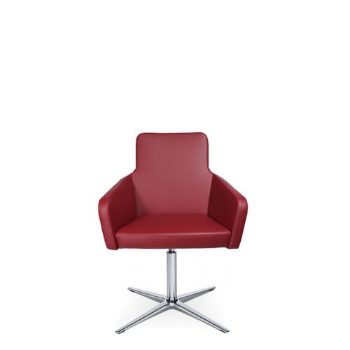 Fauteuil visiteur contemporain - W-CUBE 1 C - Wagner - Eine Marke der Topstar GmbH - en tissu / en cuir / en métal