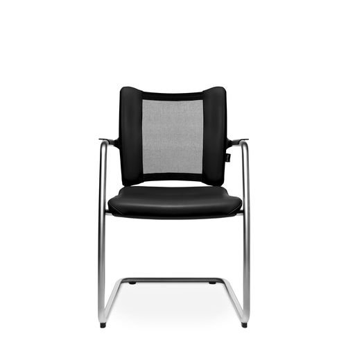 Chaise visiteur contemporaine - TITAN LIMITED VISIT - Wagner - Eine Marke der Topstar GmbH - d'intérieur / en satin / en cuir