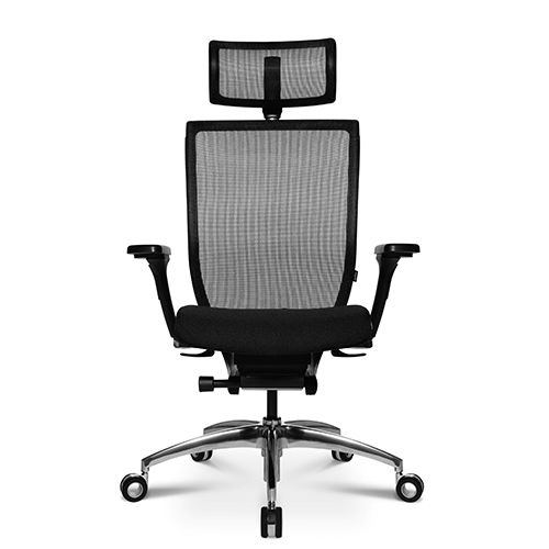 Fauteuil de bureau contemporain - TITAN 10 - Wagner - Eine Marke der Topstar GmbH - en tissu / en cuir / en aluminium