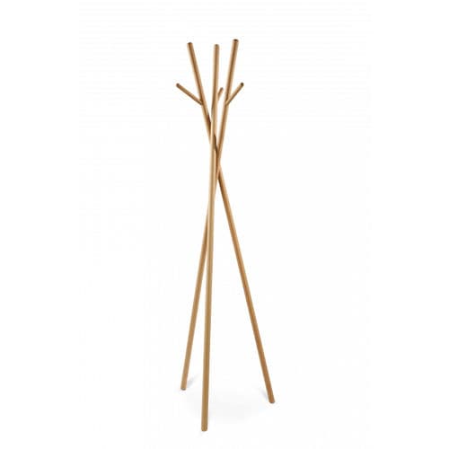 Porte-manteau sur pied - W-STICK - Wagner - Eine Marke der Topstar GmbH - contemporain / en chêne / beige