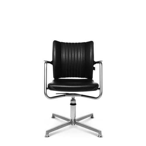 Chaise visiteur contemporaine - TITAN LIMITED S COMFORT 3D VISIT - Wagner - Eine Marke der Topstar GmbH - d'intérieur / en cuir / en aluminium