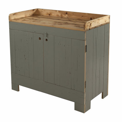 Table à langer en bois - 1751G - piet hein eek - sur pied