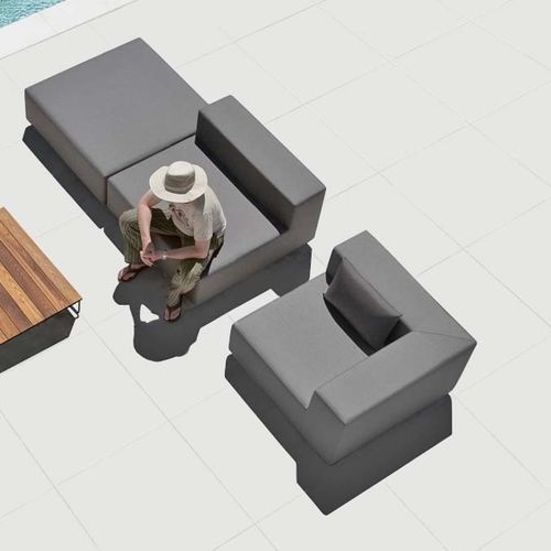 Canapé modulable - LOOP  - april furniture - d'angle / contemporain / de jardin