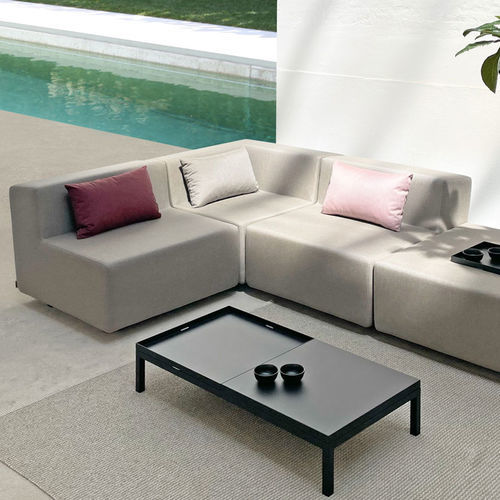 Canapé d'angle - LOOPY - april furniture - contemporain / d'extérieur / de jardin