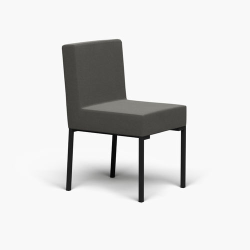 Chaise contemporaine - KLA - april furniture - d'extérieur / en tissu / avec piètement en aluminium