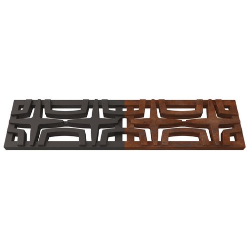 Grille pour caniveau fonte - CARBOCHON  - Lateral Design Studio - pour piscine / pour espace public / de terrasse