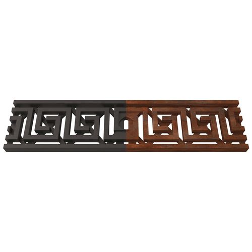 Grille pour caniveau fonte - GREEK KEY  - Lateral Design Studio - pour piscine / pour espace public / de terrasse