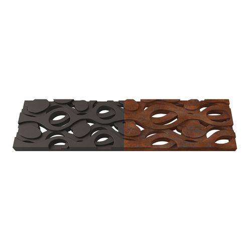 Grille pour caniveau fonte - JANIS  - Lateral Design Studio - pour piscine / pour espace public / de terrasse