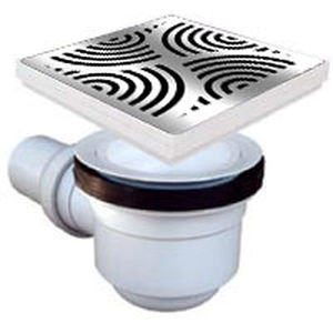 Siphon de sol en acier inox - DALLMER - Lateral Design Studio - horizontal