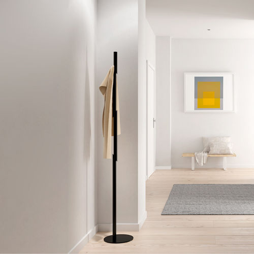 Porte-manteau sur pied - NANAME - Systemtronic - contemporain / en acier / en laiton