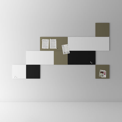 Panneau décoratif mural - MODULOR - Systemtronic - pour agencement intérieur / en acier / lisse