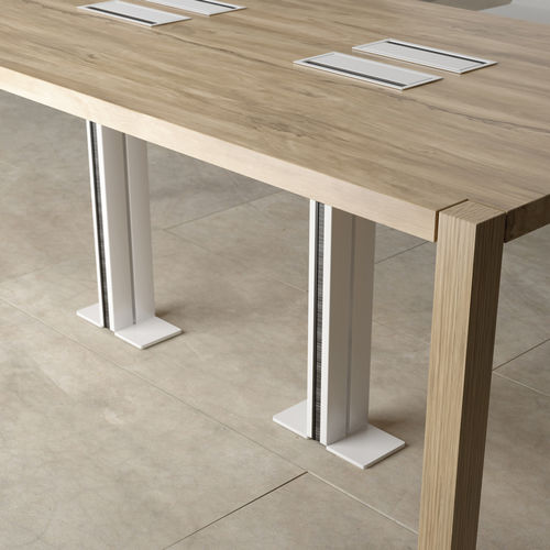 Goulotte de câblage en aluminium - WIRE - Systemtronic - pour bureau / professionnelle / verticale