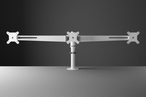 Support pour écran de bureau - CM33 - Systemtronic - double