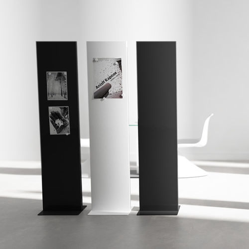 Panneau d'affichage d'intérieur - LIT - Systemtronic - magnétique / en acier