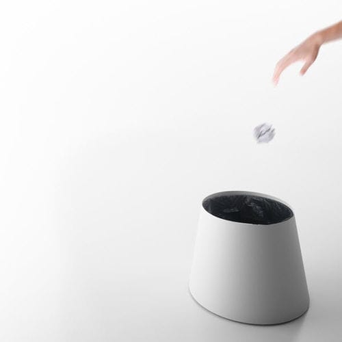 Corbeille à papier en métal - CONEE - Systemtronic - plastique