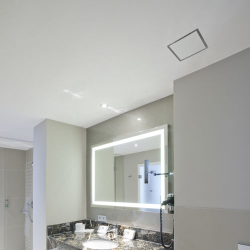 Bouche d'aération de plafond - ONE PLUS - Tecanno GmbH - mural / pour mur intérieur / en tôle d'acier