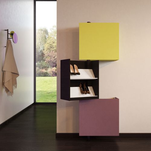 Meuble de rangement mural - Giralot - Sculptures Jeux - contemporain / par Stefano Bettio / contract