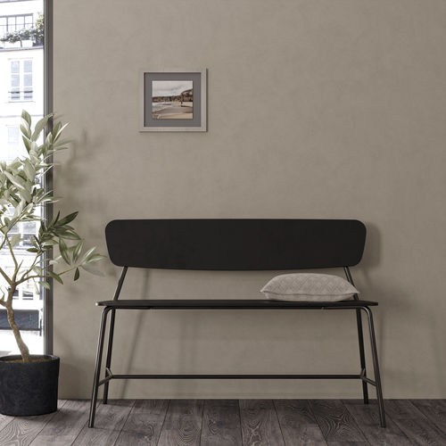 Banc contemporain - Ibetta - Sculptures Jeux - en chêne / en noyer américain / en placage de bois