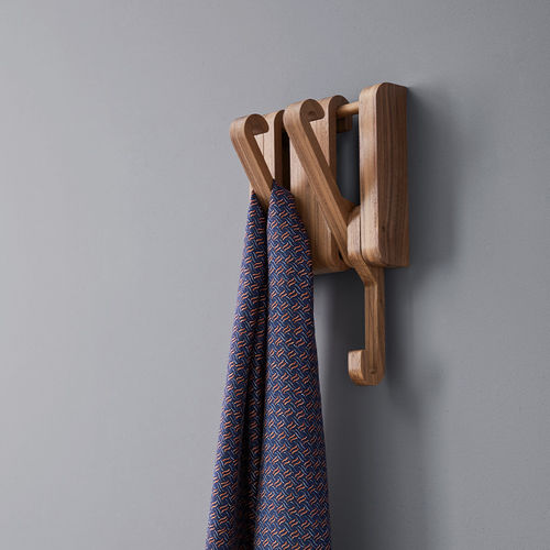 Porte-manteau mural - Hidden - Sculptures Jeux - design scandinave / en chêne / en hêtre