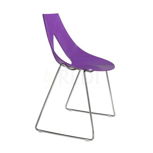 Chaise contemporaine - NASTRO - Redi - d'intérieur / en acier poli / en plastique