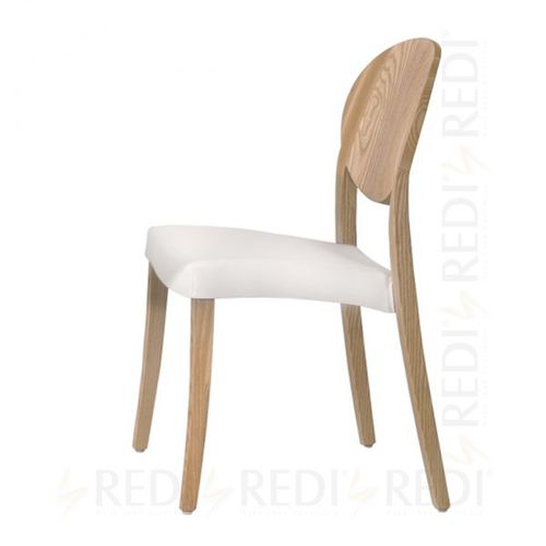 Chaise contemporaine - GAIA - Redi - d'intérieur / en tissu / avec piètement en hêtre