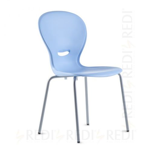 Chaise contemporaine - EIGHT - Redi - d'intérieur / en polypropylène / avec piètement en métal peint