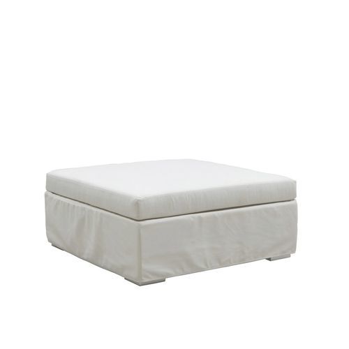 Ottoman contemporain - Zefiro - Il Giardino di Legno - en tissu / carré / d'intérieur
