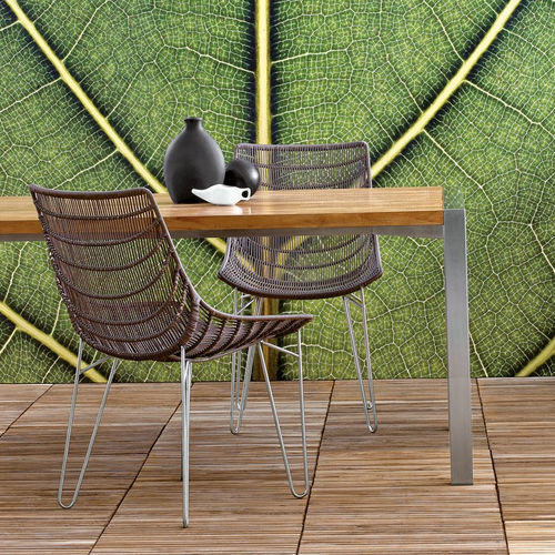 Chaise de jardin contemporaine - Infinity - Il Giardino di Legno - d'intérieur / en PVC / en nylon