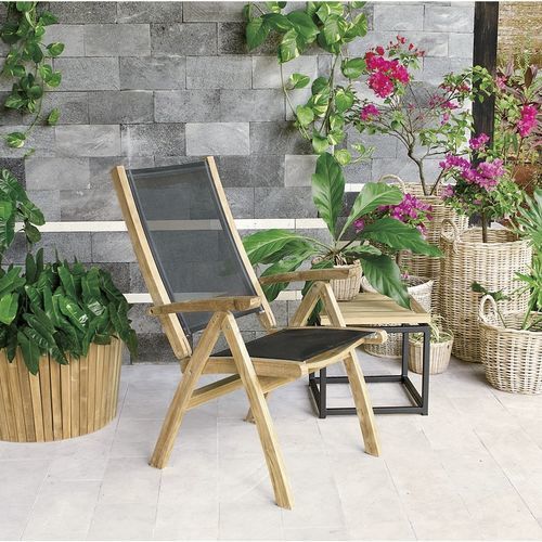 Chaise de salle à manger contemporaine - Macao - Il Giardino di Legno - d'extérieur / d'intérieur / en polyester