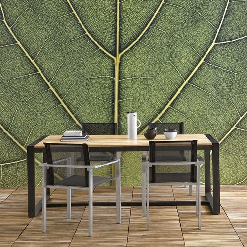 Table à manger contemporaine - Otto - Il Giardino di Legno - en teck / avec piètement en aluminium / rectangulaire