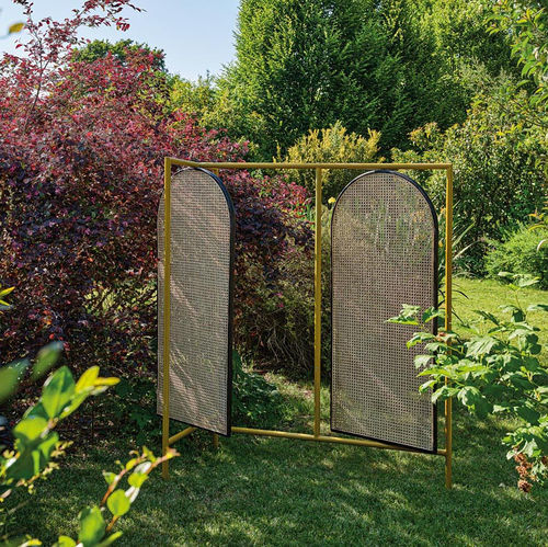 Paravent contemporain - Antipodi  - Il Giardino di Legno - en rotin / en métal / réglable