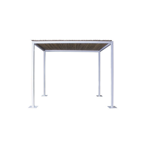 Pergola autoportée - Luie - Il Giardino di Legno - en aluminium / à lames brise soleil / contemporaine