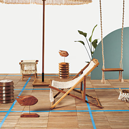 Transat contemporain - Macramè - Il Giardino di Legno - non spécifié
