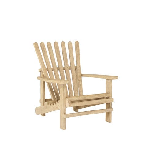 Fauteuil classique - Racconti RACC03B9 - Il Giardino di Legno - en teck / en bois / avec dossier haut