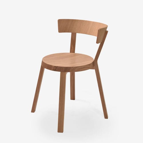 Chaise contemporaine - MONARCHY - Objekten - d'intérieur / en chêne / en hêtre