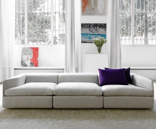 Canapé modulable - OPEN  - Objekten - d'angle / lit / contemporain