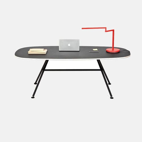Table contemporaine - OVAL - Objekten - en contreplaqué / en bouleau / en mélaminé