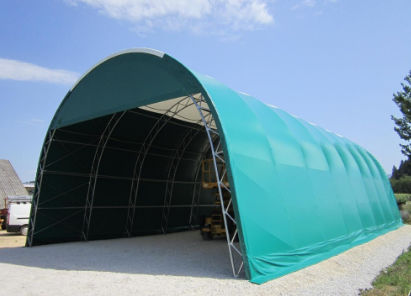 Structure tendue sur ossature métallique - SAFESHELTER™ - Toro Shelters - pour abri / avec membrane en pvc / pour le secteur événementiel