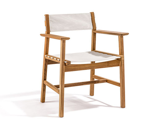 Chaise de salle à manger contemporaine - DJURÖ - Skargaarden - d'extérieur / en noyer / résidentielle