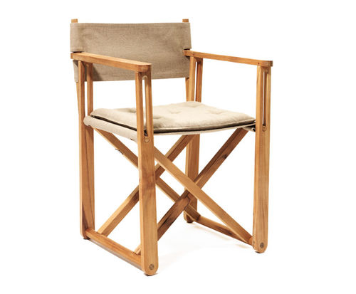 Chaise contemporaine - KRYSS - Skargaarden - d'extérieur / d'intérieur / en tissu