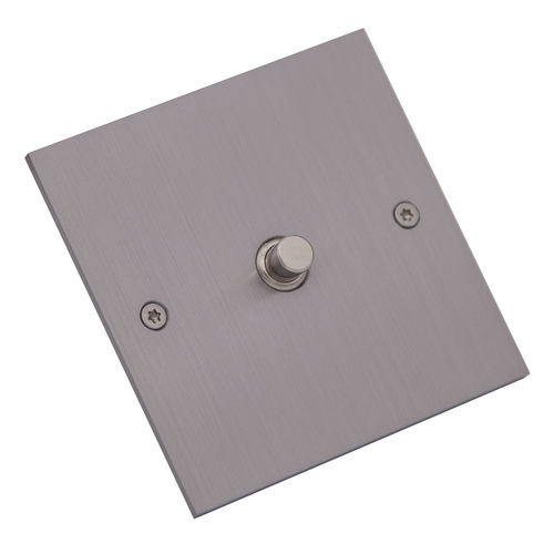 Interrupteur bouton poussoir - INITIALE - 6ixtes interrupteurs - encastré / en inox / contemporain