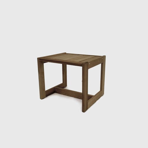 Table d'appoint contemporaine - Q40 - PALMAR arredi - en frêne / avec piètement en bois / carrée
